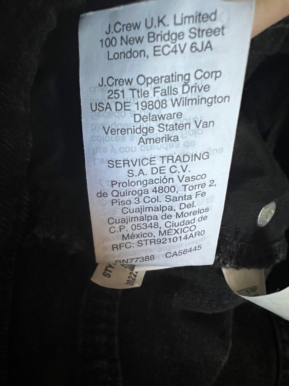 Madewell High Rise Denim Black Shorts Size 27 - Picture 9 of 12